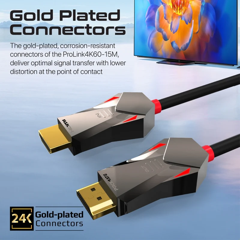 Promate ProLink4K60-15M HDMI 2.0 Cable 4K@60Hz Promate ProLink4K60-15M HDMI 2.0 Cable 4K@60Hz